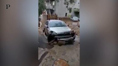 Maltempo a Itri, frane e strade completamente distrutte | video