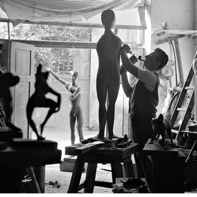 Lo scultore dell’anima 
e il papa 
 sul crinale
del tempo