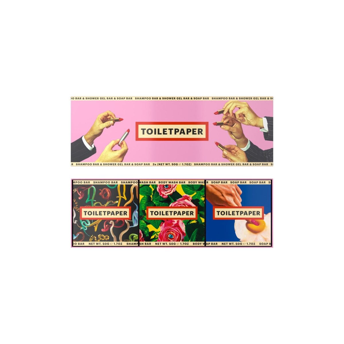 Toiletpaper Beauty firmata Cattelan-Ferrari