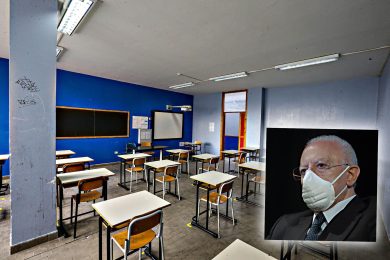 Il modello De Luca: scuola chiusa in zona bianca