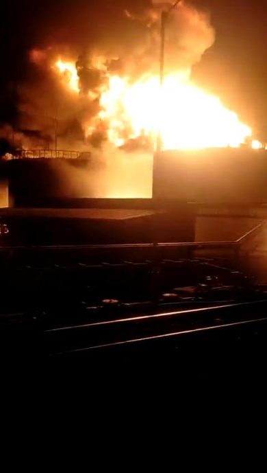 Colpito il gasdotto di Vasylkiv | video