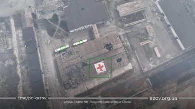 Bombardata la sede di Mariupol della Croce Rossa