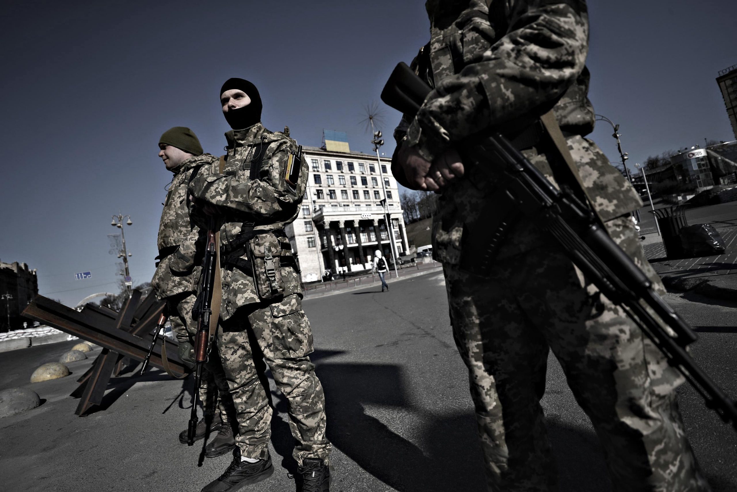 Kiev, la guerra in faccia