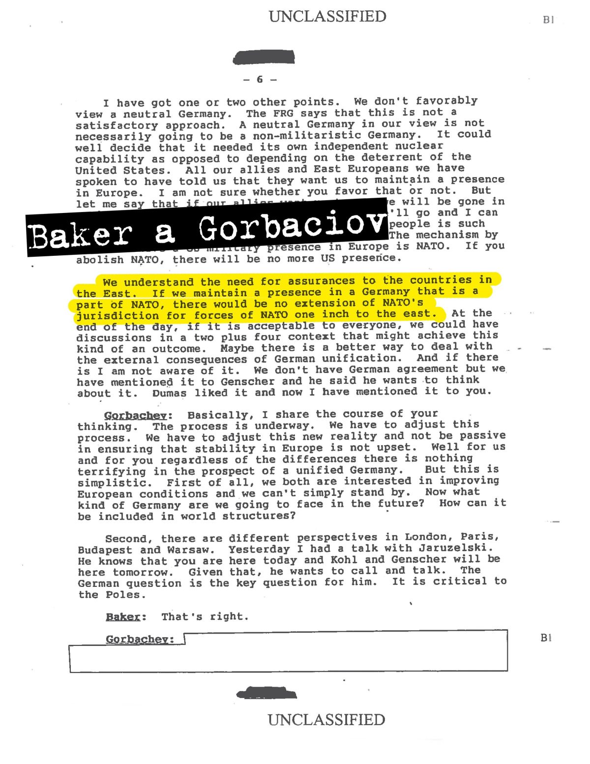 Galleria foto '​L’allargamento della Nato a Est nelle carte del National Security Archive' - foto 5