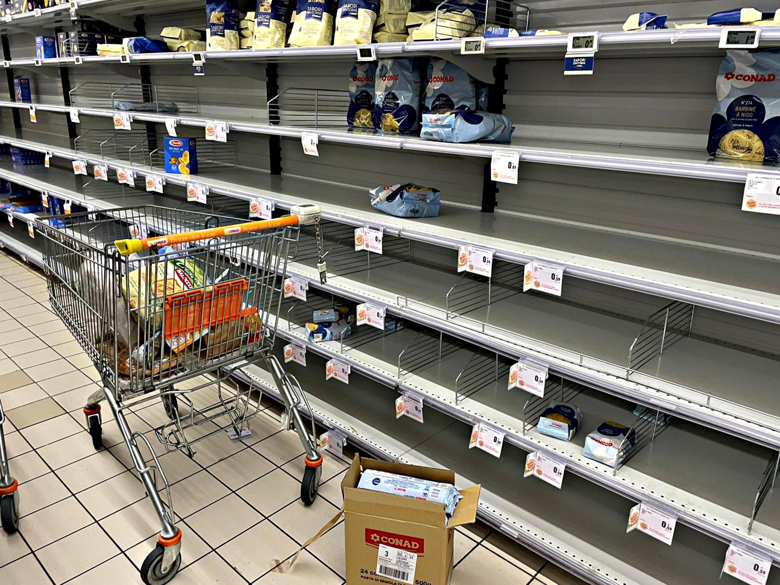 Tutti gli aumenti degli alimentari tra guerra e speculazione