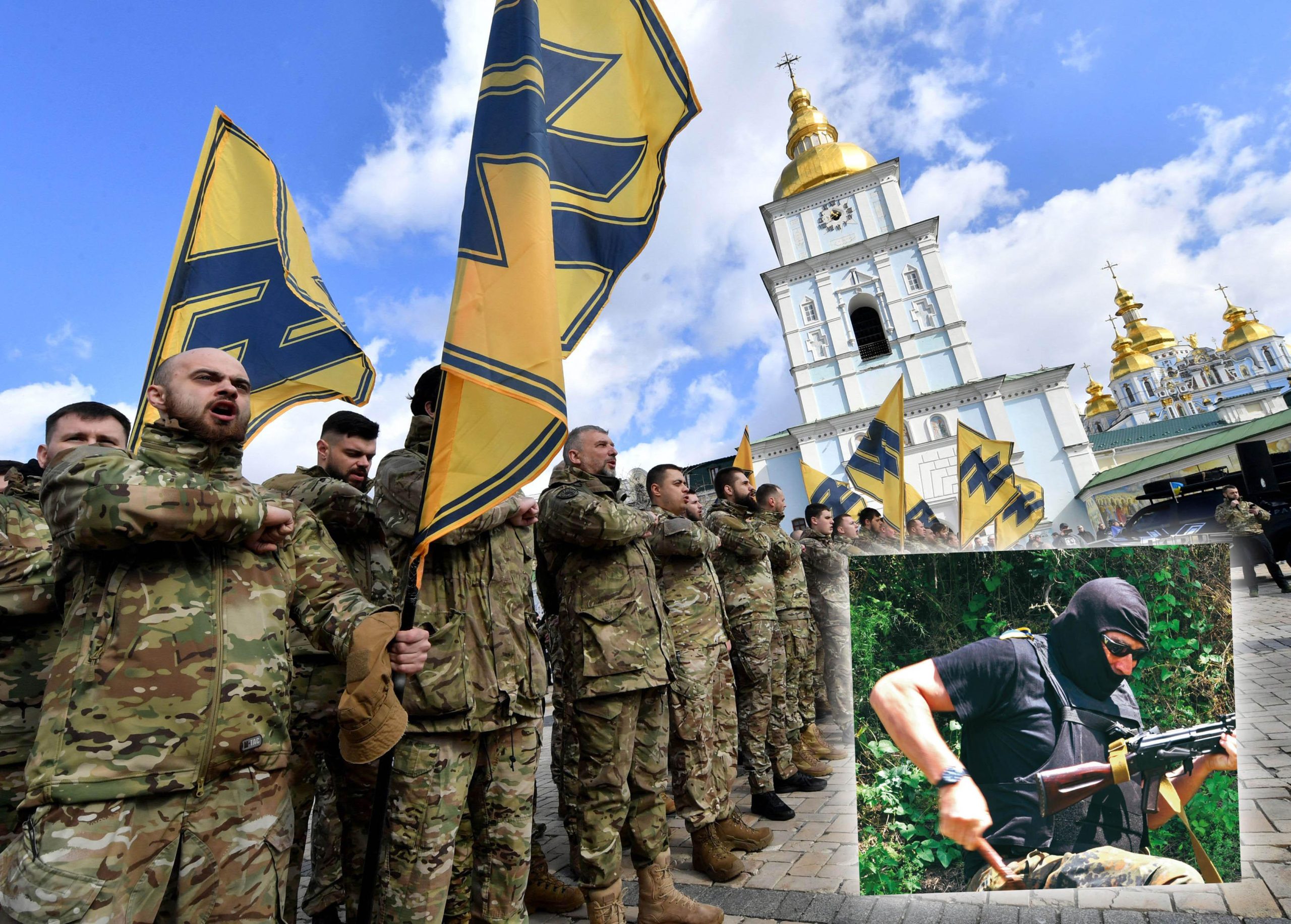 Il camerata italiano sul fronte ucraino