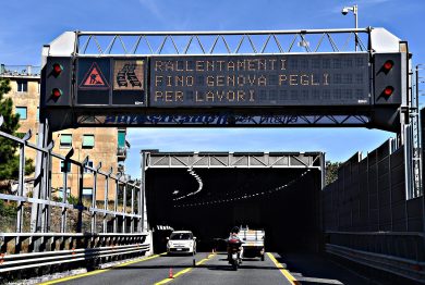«Per Pasqua alleggerimento dei cantieri sulle autostrade liguri»