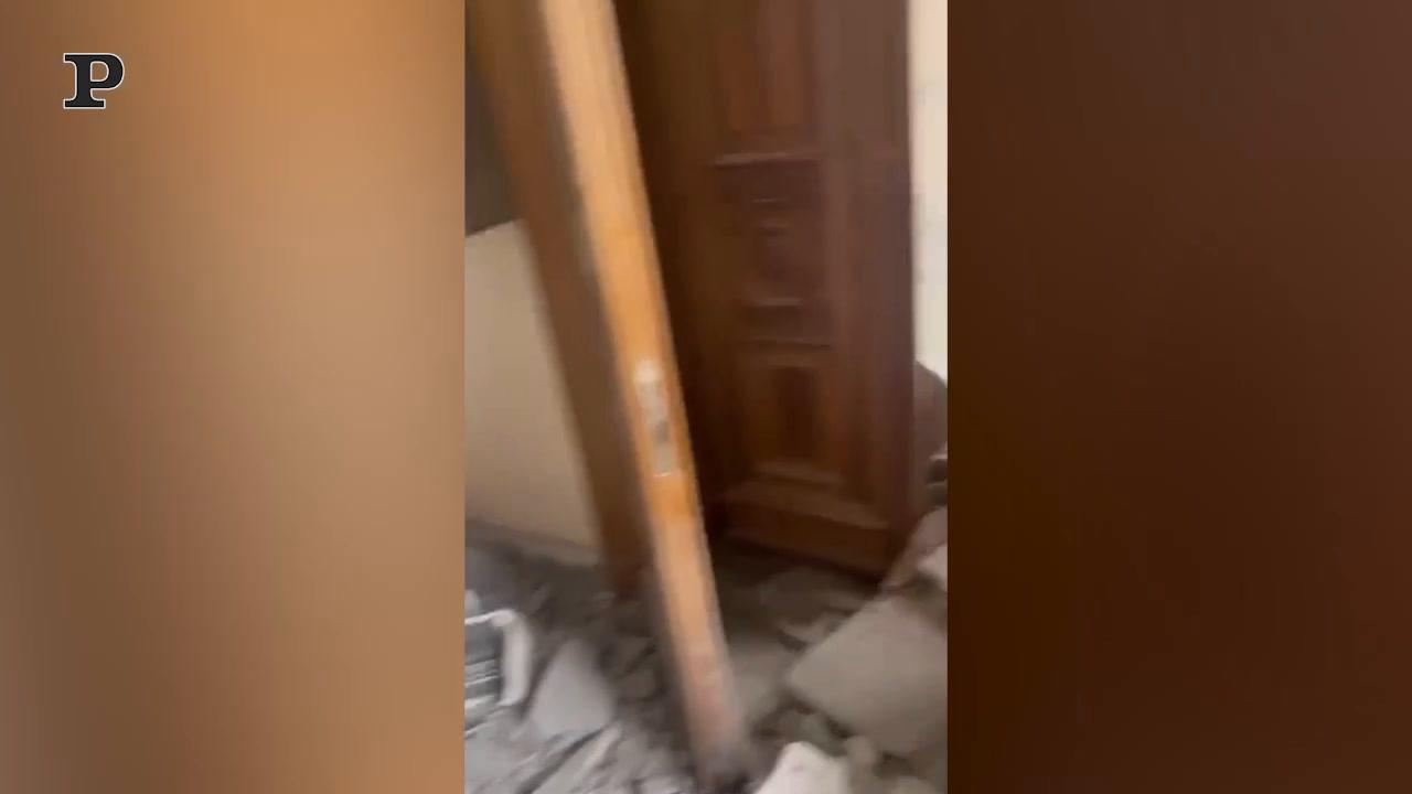 Ucraina, colpita la base militare di Brovary | Video