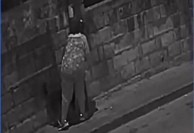 Donna lega cane al palo e fugge abbandonandolo I video