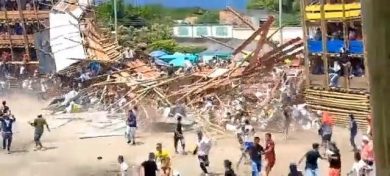 Colombia, crolla tribuna durante la corrida: morti e feriti