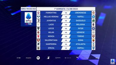Calendario Serie A, tutti i big match