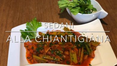 Cuciniamo insieme: sedani in umido alla chiantigiana