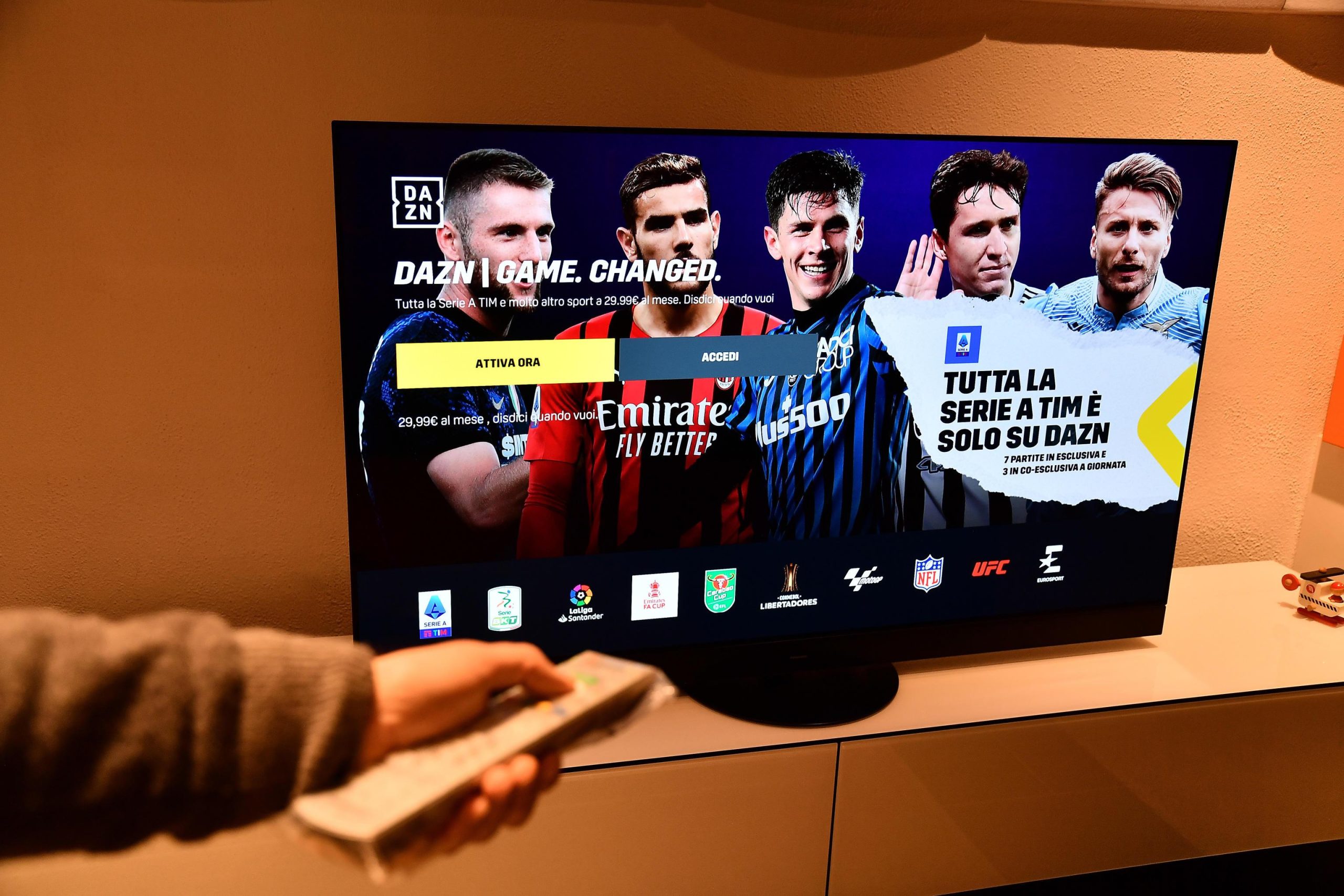 DAZN, ecco quanto costa vedere la Serie A 2022/2023