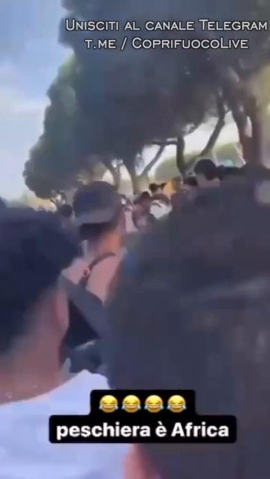 Violenze a Peschiera del Garda da parte di baby gang | video