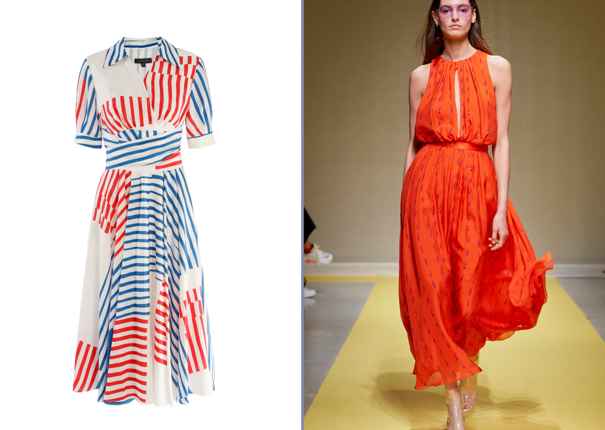 Per l’estate, la moda veste la donna di colore e fantasia