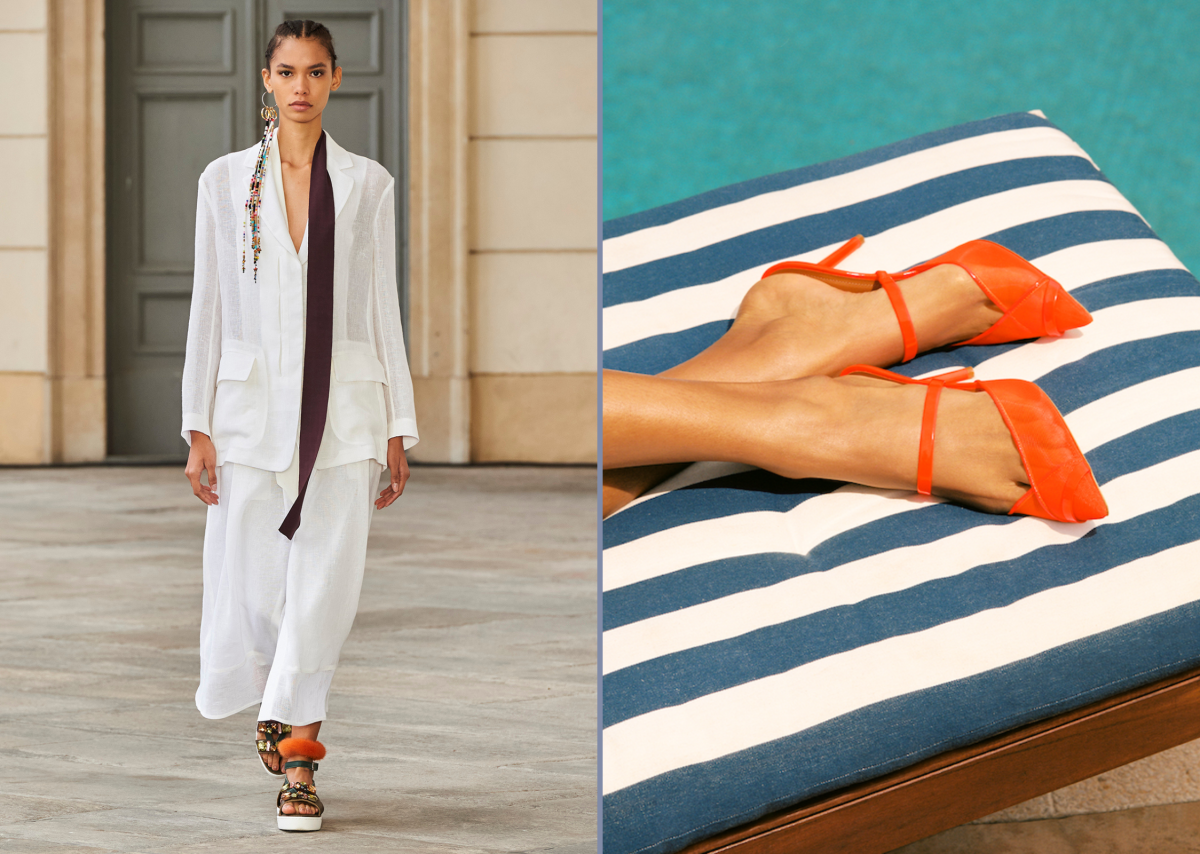 Per l’estate, la moda veste la donna di colore e fantasia