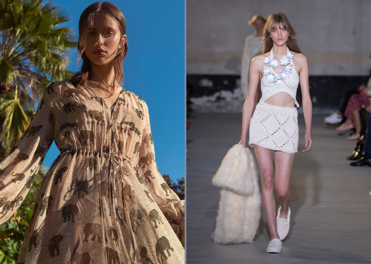 Per l’estate, la moda veste la donna di colore e fantasia