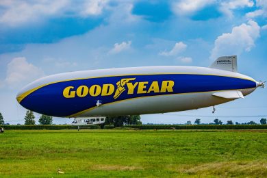 Torna sui cieli italiani il mitico dirigibile Goodyear
