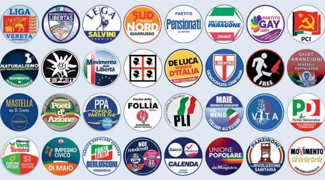 Tutti i partiti in lista: come una gelateria dai 100 gusti Tutti i partiti in lista: come una gelateria dai 100 gusti