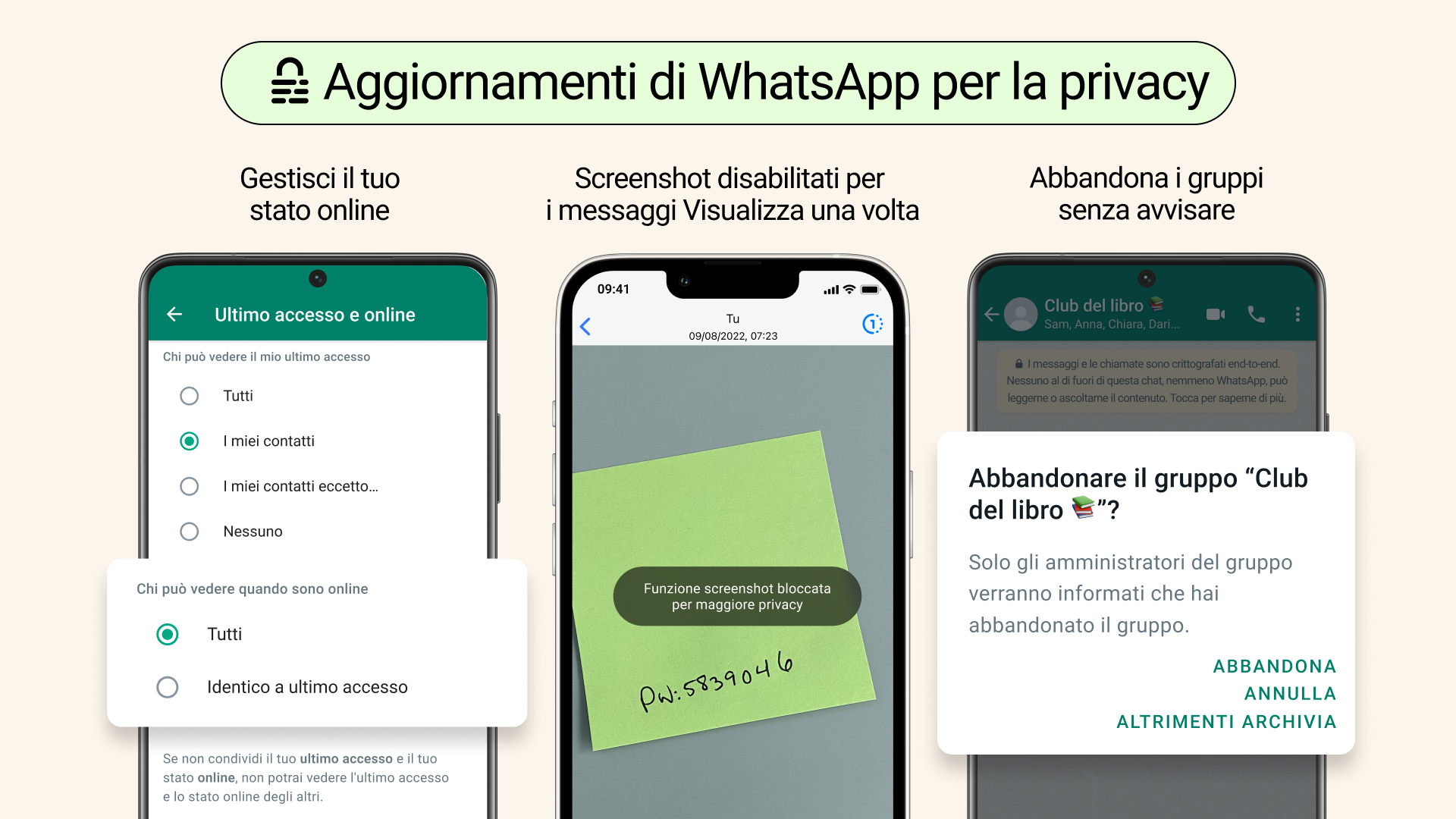 Più privacy e rimedi per gli errori, ecco come cambia WhatsApp