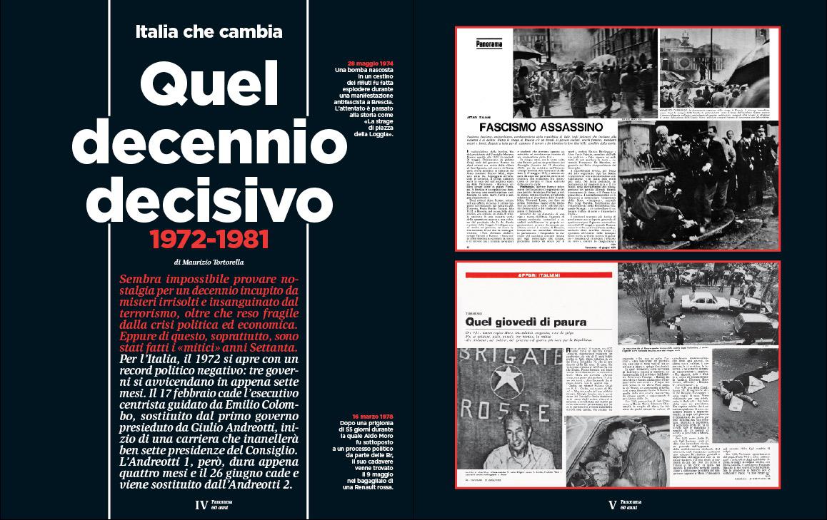 Panorama, Il newsmagazine che ha aiutato
a capire gli anni più duri del Paese Panorama, Il newsmagazine che ha aiutato
a capire gli anni più duri del Paese