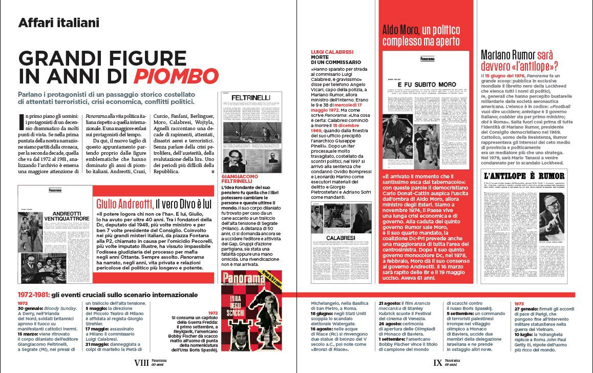 Panorama, Il newsmagazine che ha aiutato
a capire gli anni più duri del Paese Panorama, Il newsmagazine che ha aiutato
a capire gli anni più duri del Paese