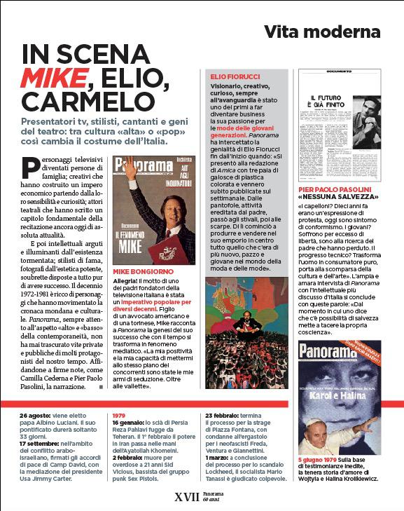 Panorama, Il newsmagazine che ha aiutato
a capire gli anni più duri del Paese Panorama, Il newsmagazine che ha aiutato
a capire gli anni più duri del Paese