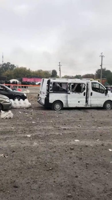 Attacco russo a convoglio di civili in fuga | video