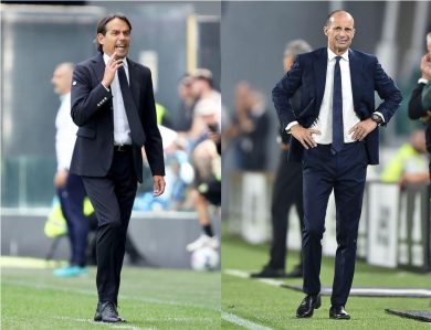 Inter e Juventus in crisi nera. Inzaghi ed Allegri sotto accusa