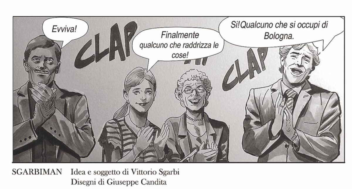 E a Bologna scende in campo Sgarbiman