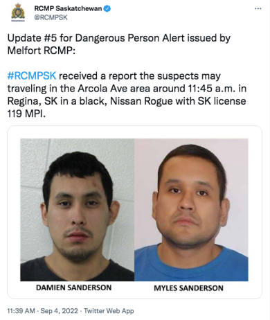 Due evasi stanno seminando il terrore in Canada