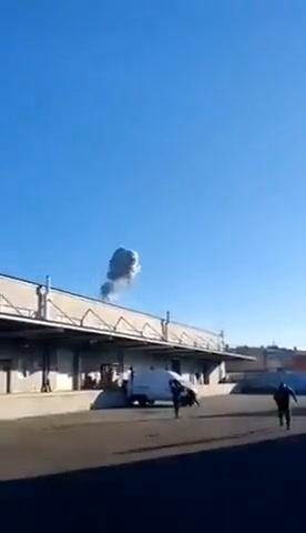 Contraerea ucraina distrugge missile cruise russo sopra Kiev | video