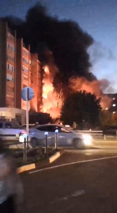 Aereo militare russo si schianta sui palazzi a Yeysk | video