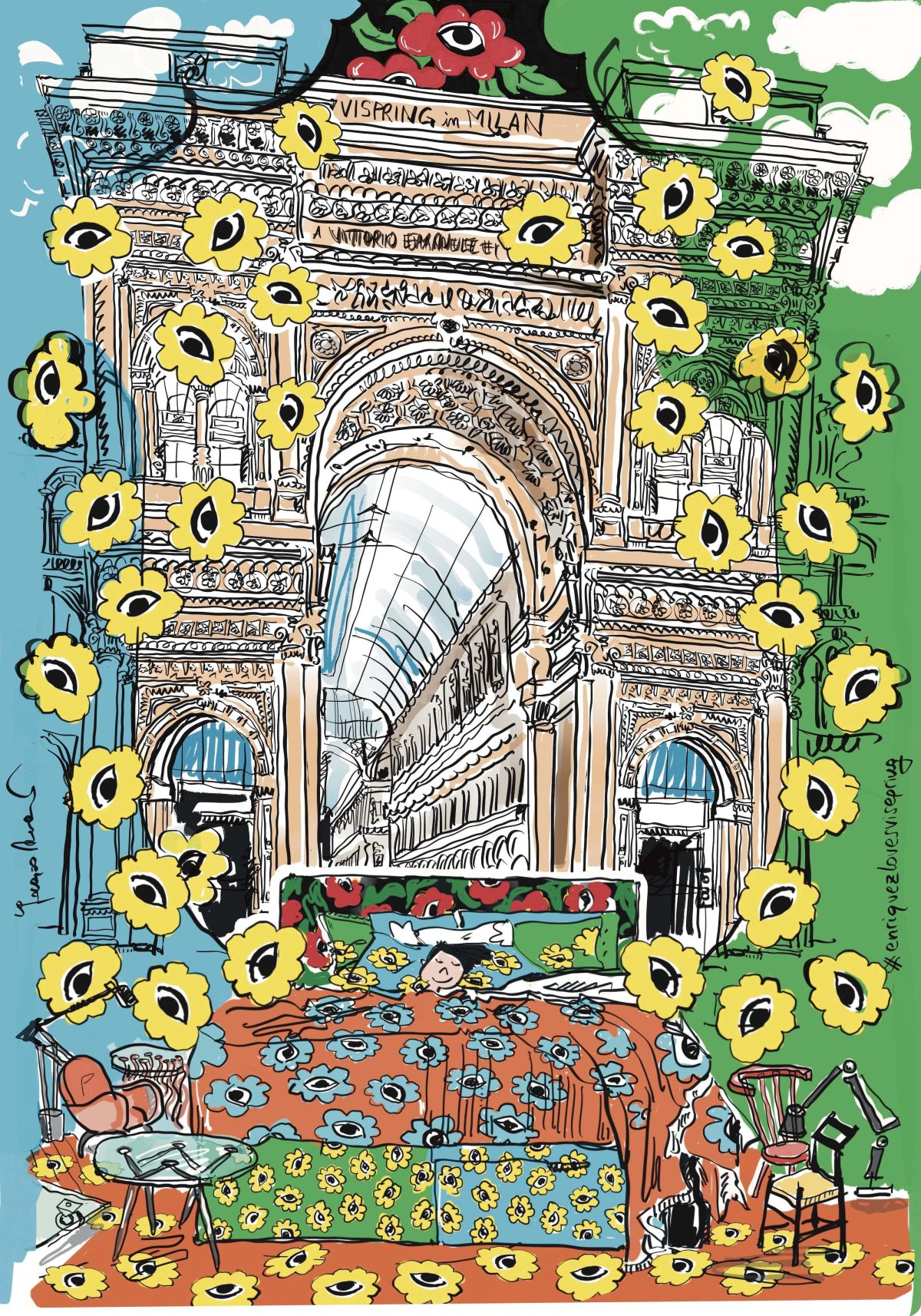 Galleria foto 'Moda e urbanistica, dialogo tra un illustratore e un fotografo: Jacopo Ascari e Massimiliano Donghi' - foto 10