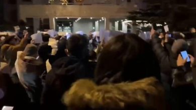 Cina, proteste e manifestazioni contro i lockdown | video