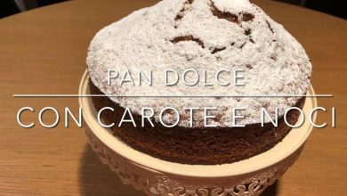 Cuciniamo insieme: pan dolce con carote e noci