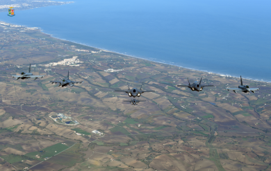 Falcon Strike 2022, in Italia la prova di forza degli F-35 Nato