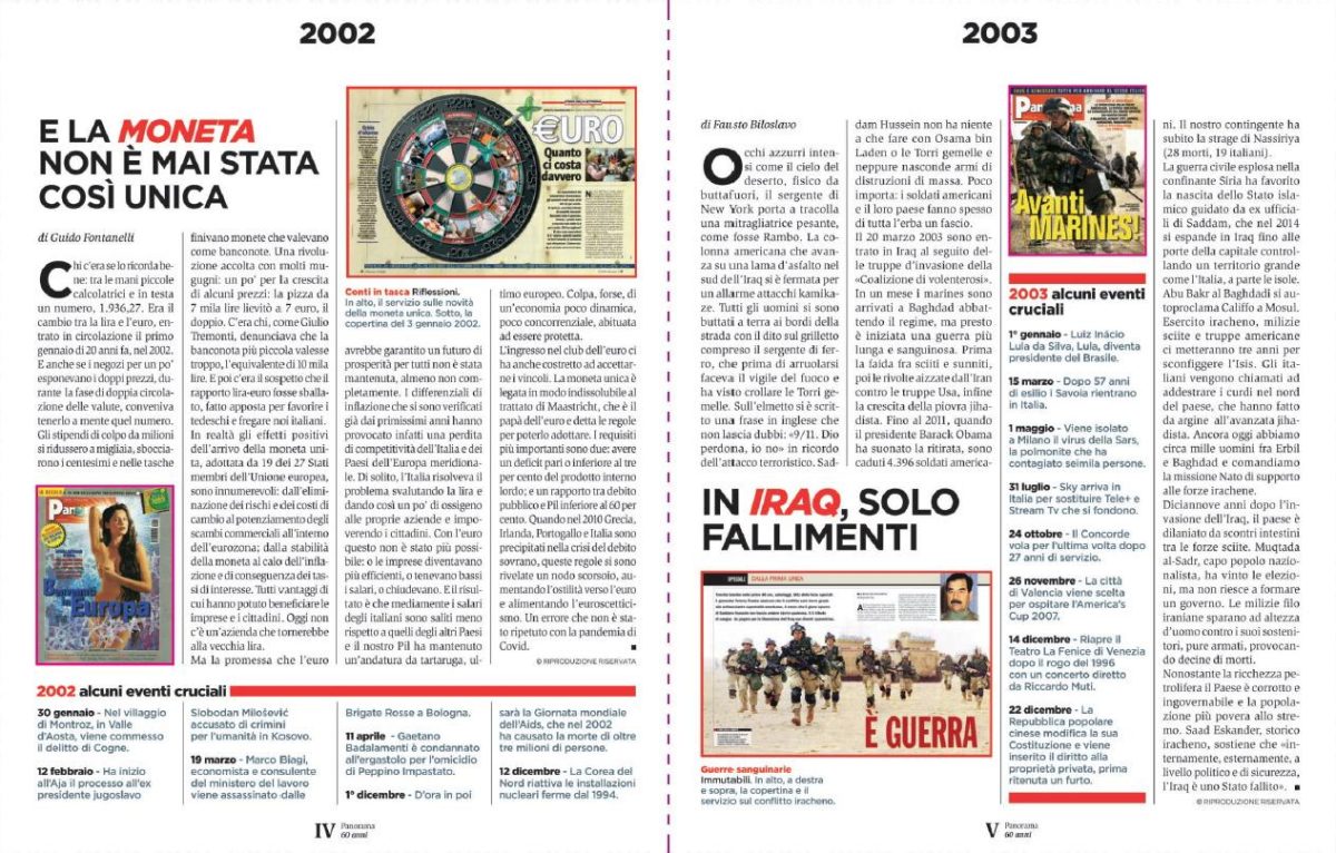 Il ruolo di periodici come
Panorama è di riflettere sul futuro Il ruolo di periodici come
Panorama è di riflettere sul futuro