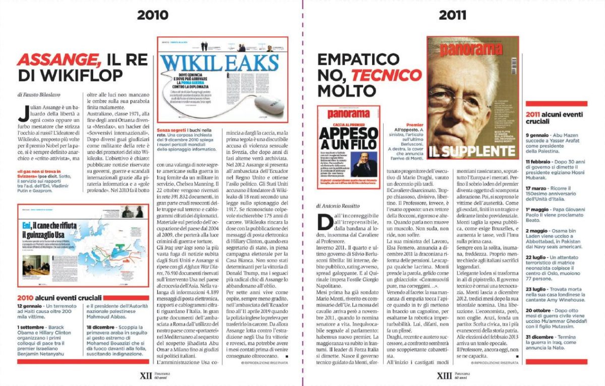 Il ruolo di periodici come
Panorama è di riflettere sul futuro Il ruolo di periodici come
Panorama è di riflettere sul futuro