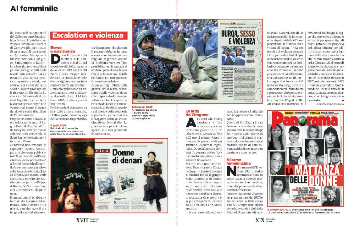 Il ruolo di periodici come
Panorama è di riflettere sul futuro Il ruolo di periodici come
Panorama è di riflettere sul futuro