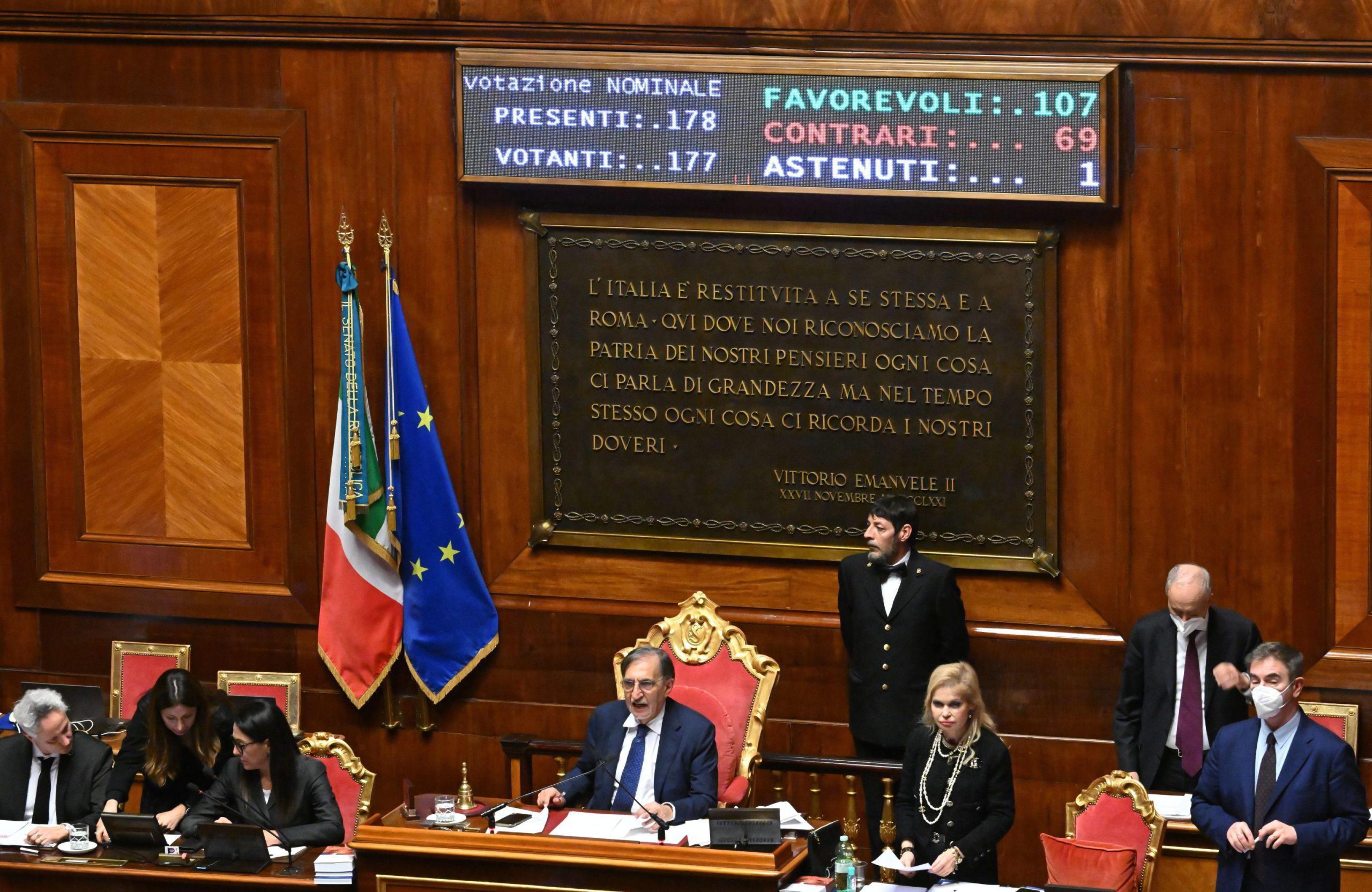 Il Senato vota la fiducia alla Manovra 2023 che è legge
