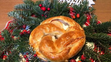 Cuciniamo insieme: ciambella di Natale al salmone e burrata