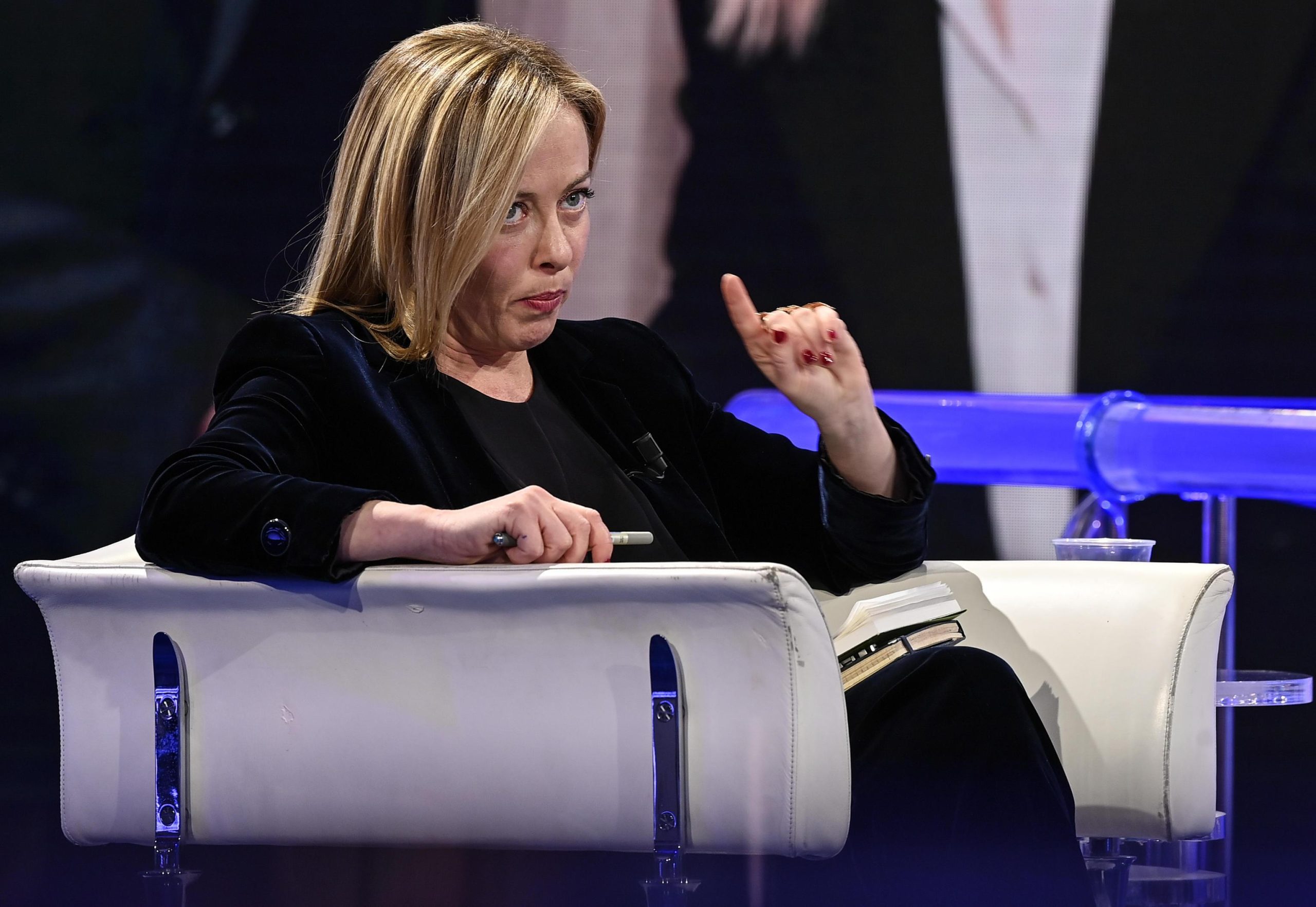 Giorgia Meloni: «L’Italia non chiederà il Mes. Lo posso firmare con il sangue» Giorgia Meloni: «L’Italia non chiederà il Mes. Lo posso firmare con il sangue»