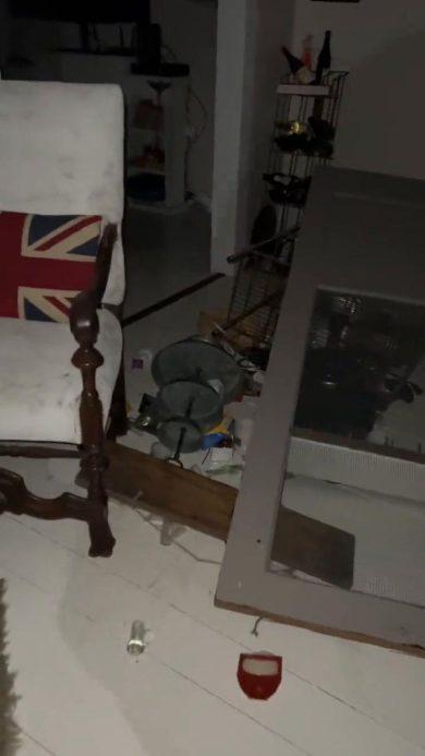 Terremoto in California, a Ferndale | video