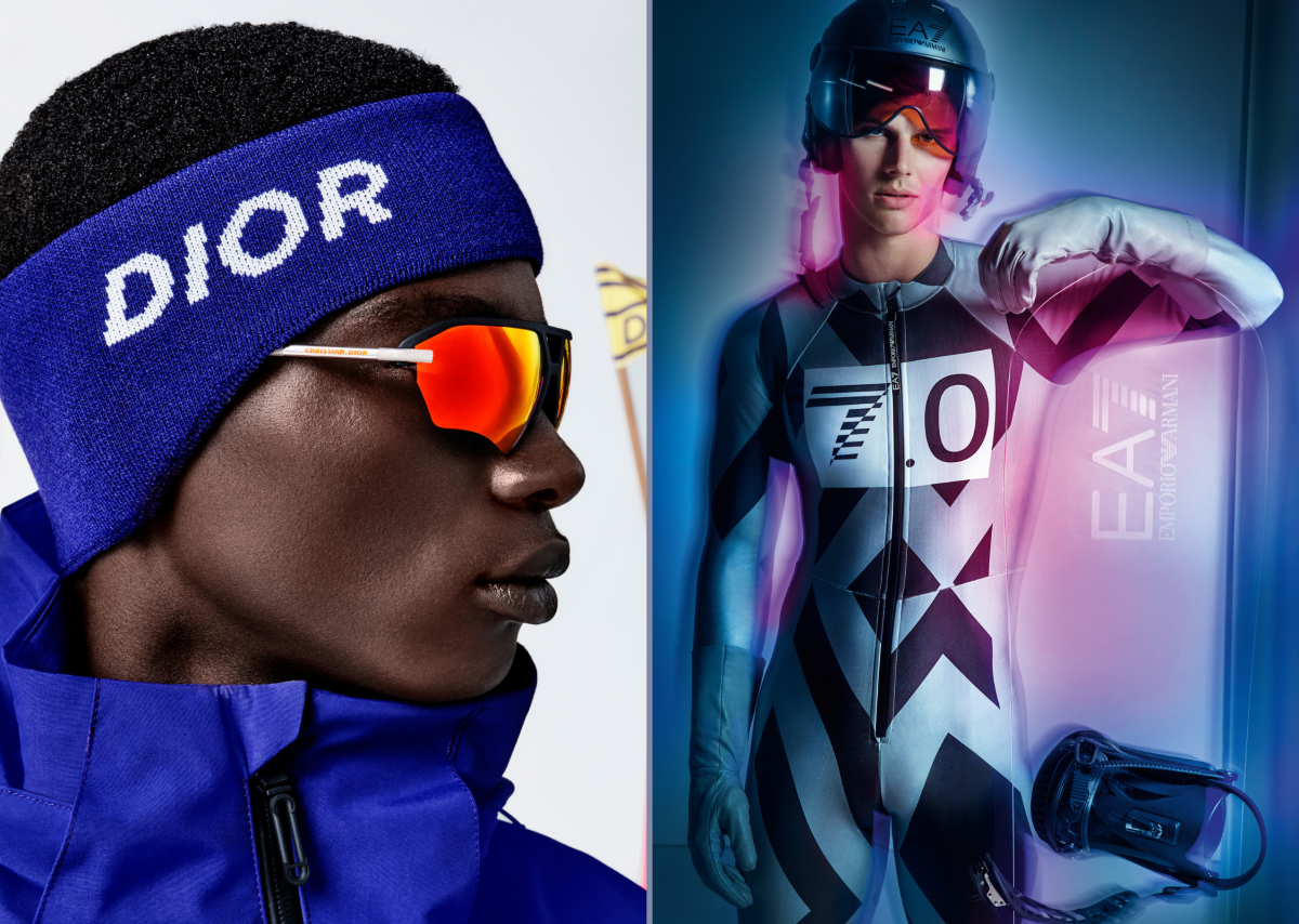 Tecnico e chic, il glamour urbano approda sulle piste