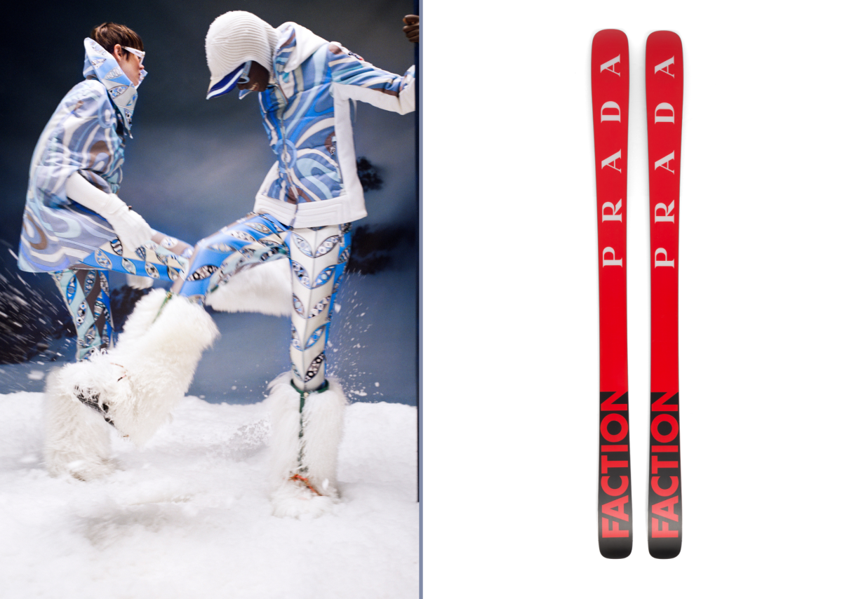 Tecnico e chic, il glamour urbano approda sulle piste