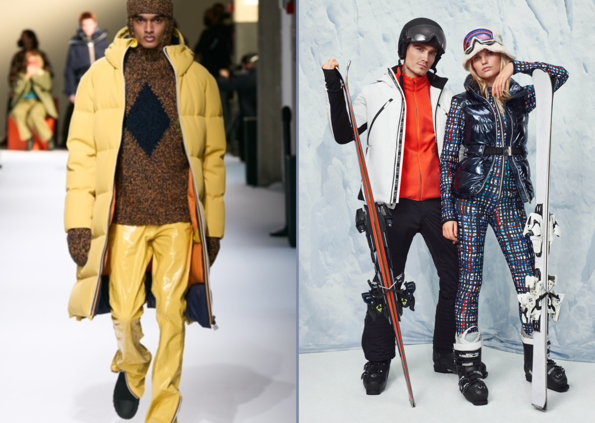 Tecnico e chic, il glamour urbano approda sulle piste