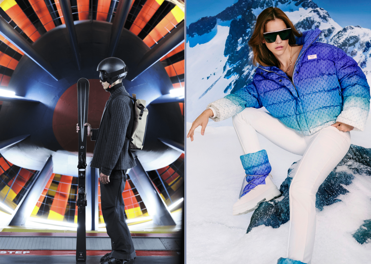 Tecnico e chic, il glamour urbano approda sulle piste