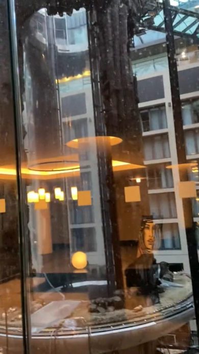 Esplode l’Aquadom di Berlino | video