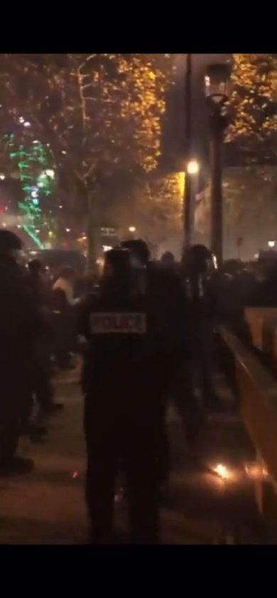 Incidenti in Francia per la sconfitta del Marocco | video